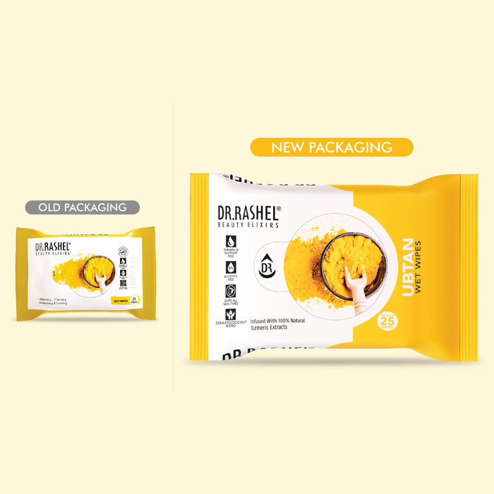Ubtan Wet Wipes New Packaging