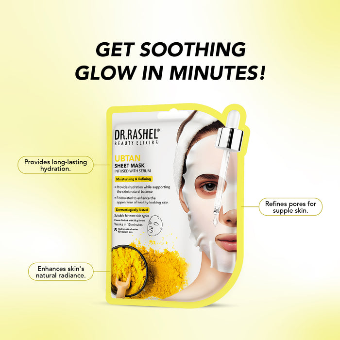 Ubtan Sheet Mask with Serum