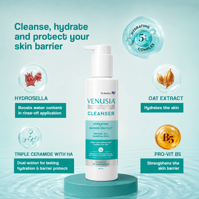 Venusia Cleanser 250ml - Cosmosentials