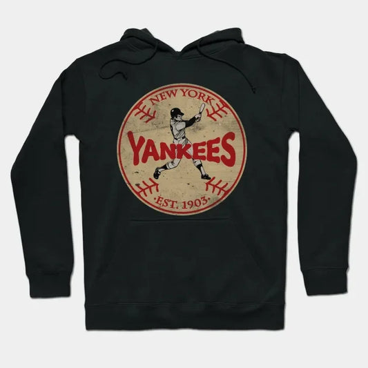 Vintage Ny Yankees By Mama Hoodie