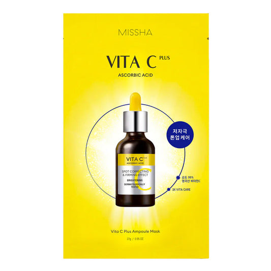 Missha Vita C Plus Ampoule Beauty Mask Nudie Glow Australia