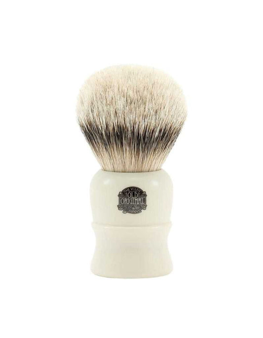 Vulfix No. 41 Super Badger shaving brush with faux ivory handle