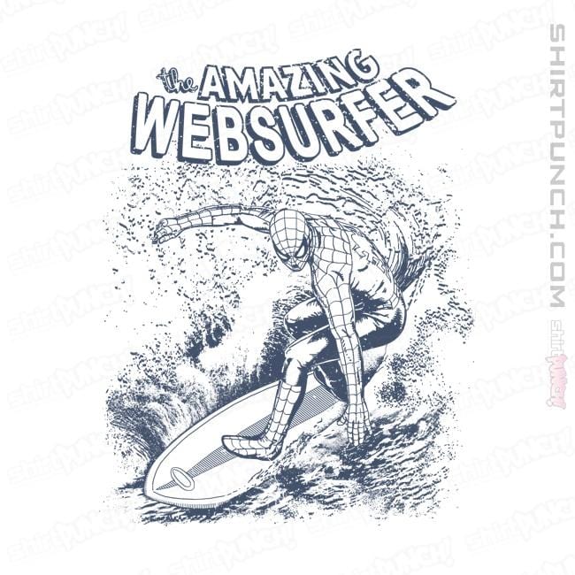 Shirts Magnets / 3"x3" / White Web Surfer