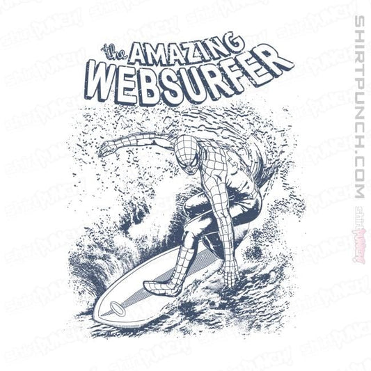 Shirts Magnets / 3"x3" / White Web Surfer