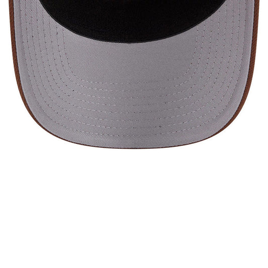Pictured is this MLB Candied Pecan Chicago White Sox 9SEVENTY Stretch Snap cap in beige. 2