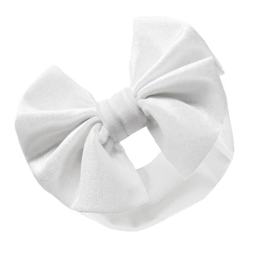 White Velour Headband