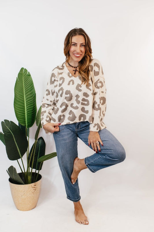 Wild Thing Cropped Sweater - Macoma Boutique130 Sweaters