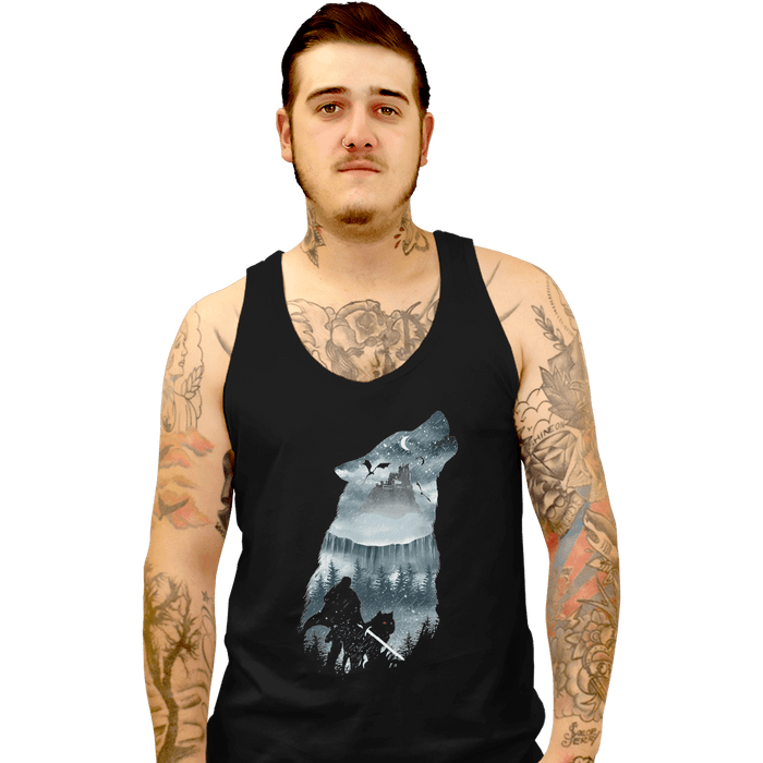 Tank Top, Unisex / Small / Black