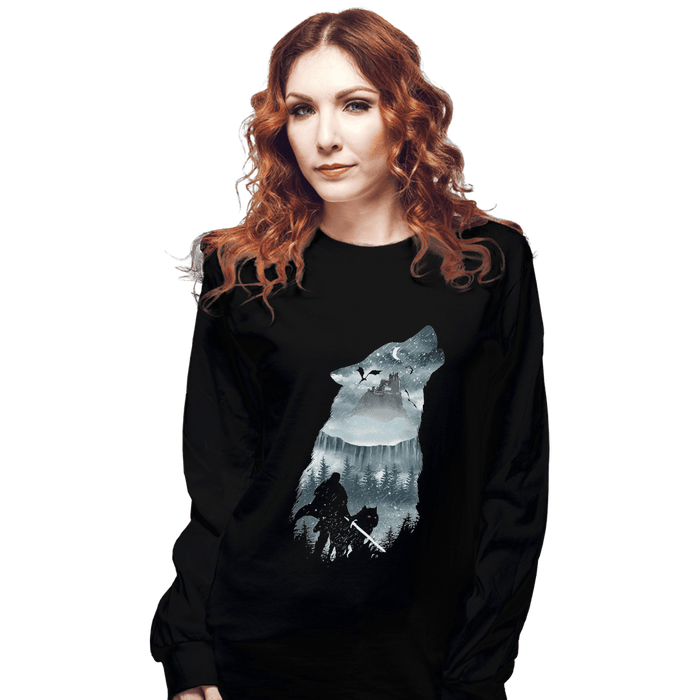 Long Sleeve Shirts, Unisex / Small / Black