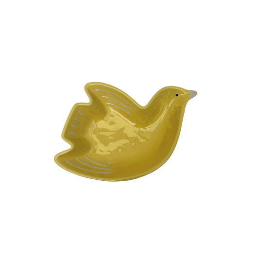 Yellow Bird Porcelain Cuicui Dish - Precious Sparkle